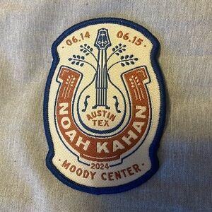 Noah Kahan Austin patch
